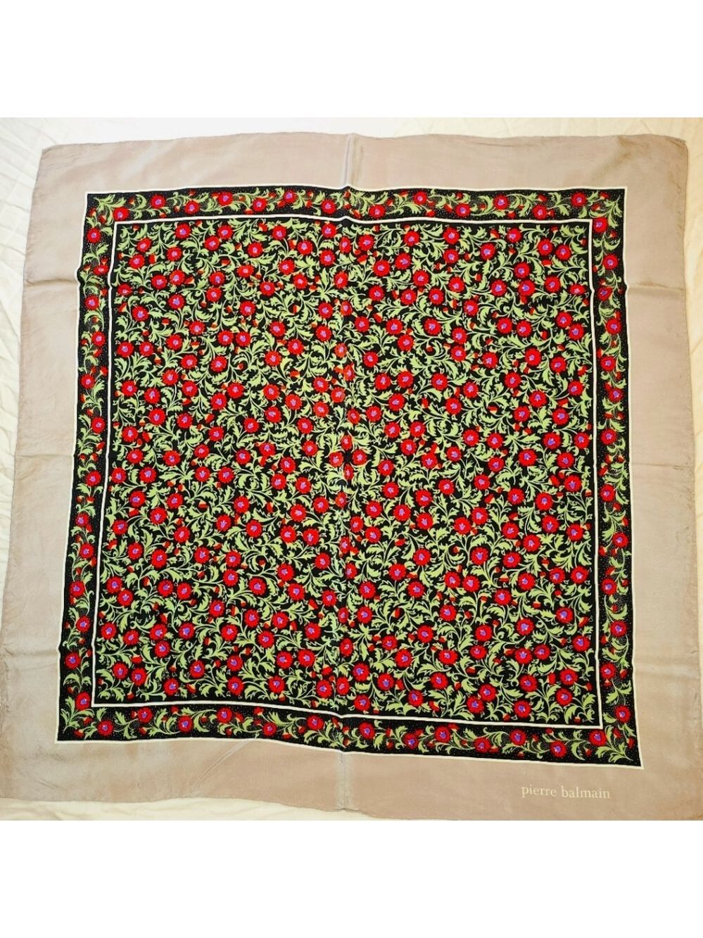PIERRE BALMAIN #5 scarf silk
